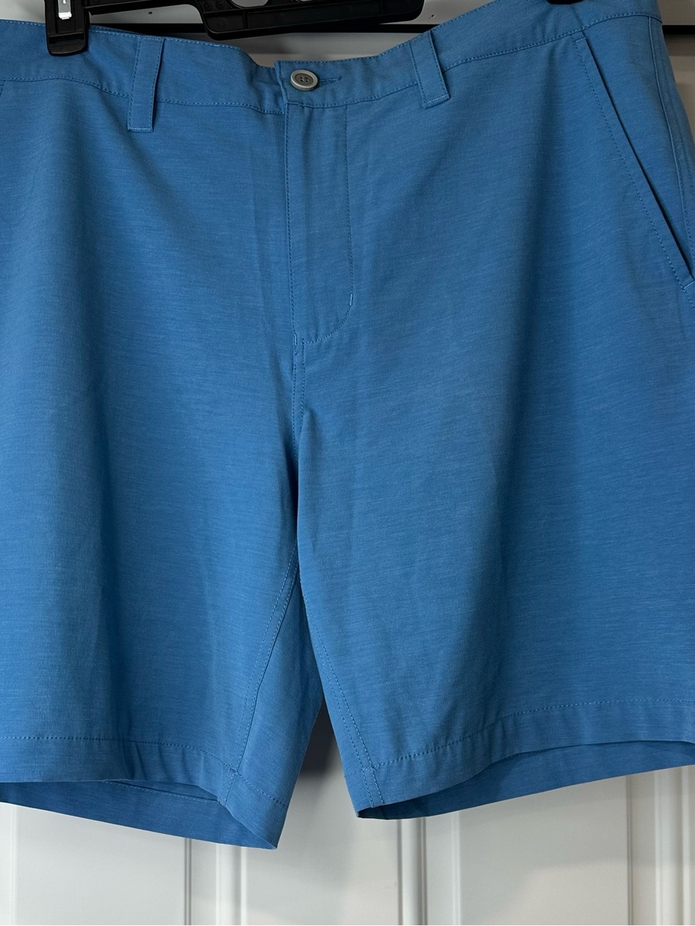 Southern Tide Men's Sky Blue Flat Front Performance Shorts